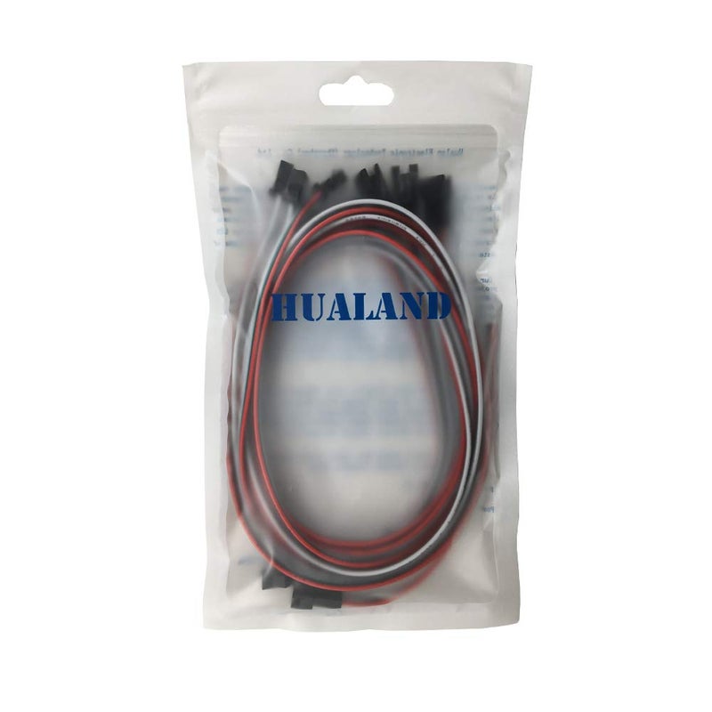 HUALAND 4 pcs/pack 1M/3.28ft 3 Pin JST SM Male Female Plug LED Connector Cable For WS2812B WS2811 SK6812 symphony LED lights with connectorsï¼ŒSM 3 pin without soldering light controller wireï¼Œ3 pin jst sm - Image 5